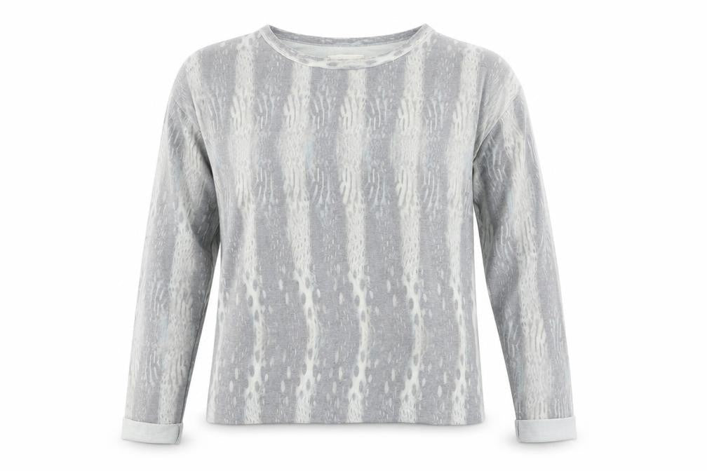 A Postcard From Brighton Womens Multicoloured Animal Print Polyester Basic T-Shirt Size M Boat Neck