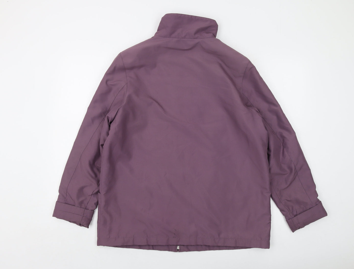 EWM Womens Purple Jacket Size 14 Zip