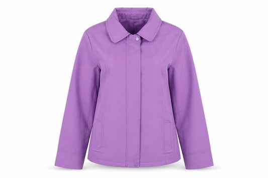 Bonmarché Womens Purple Jacket Size S Zip