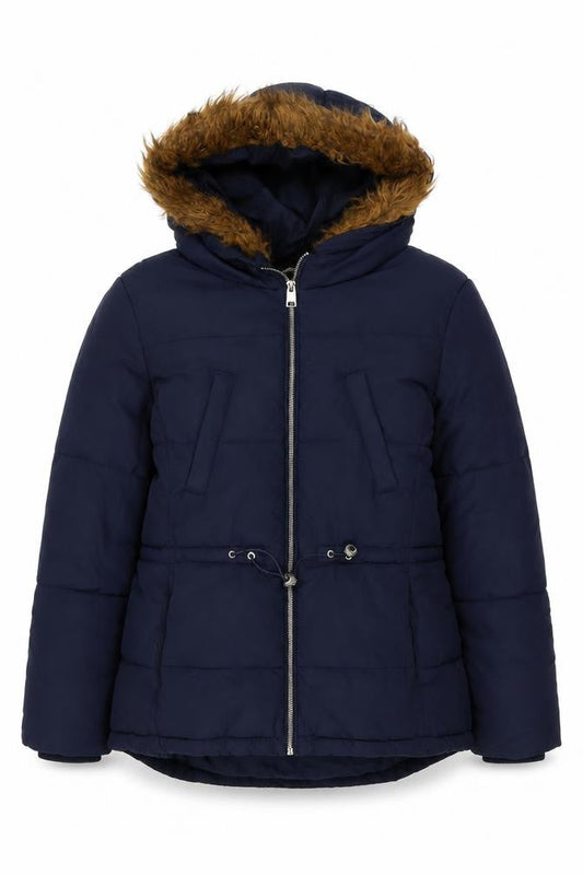 H&M Womens Blue Jacket Size 14 Zip