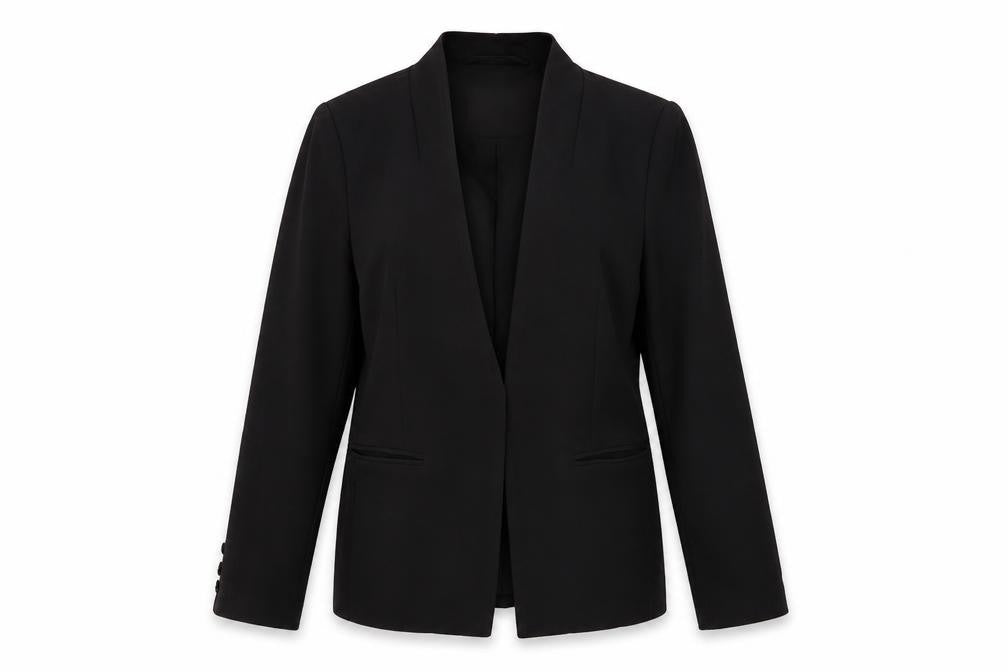 New Look Womens Black Jacket Size 10 Button