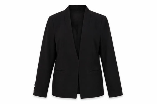 New Look Womens Black Jacket Size 10 Button