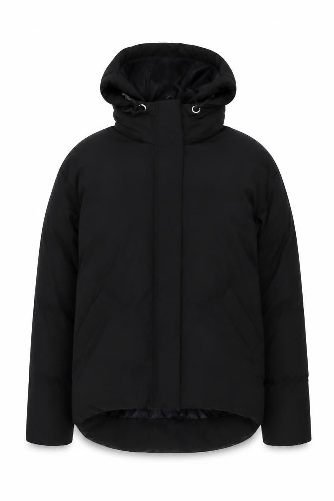 In the Style Womens Black Jacket Size 8 Zip