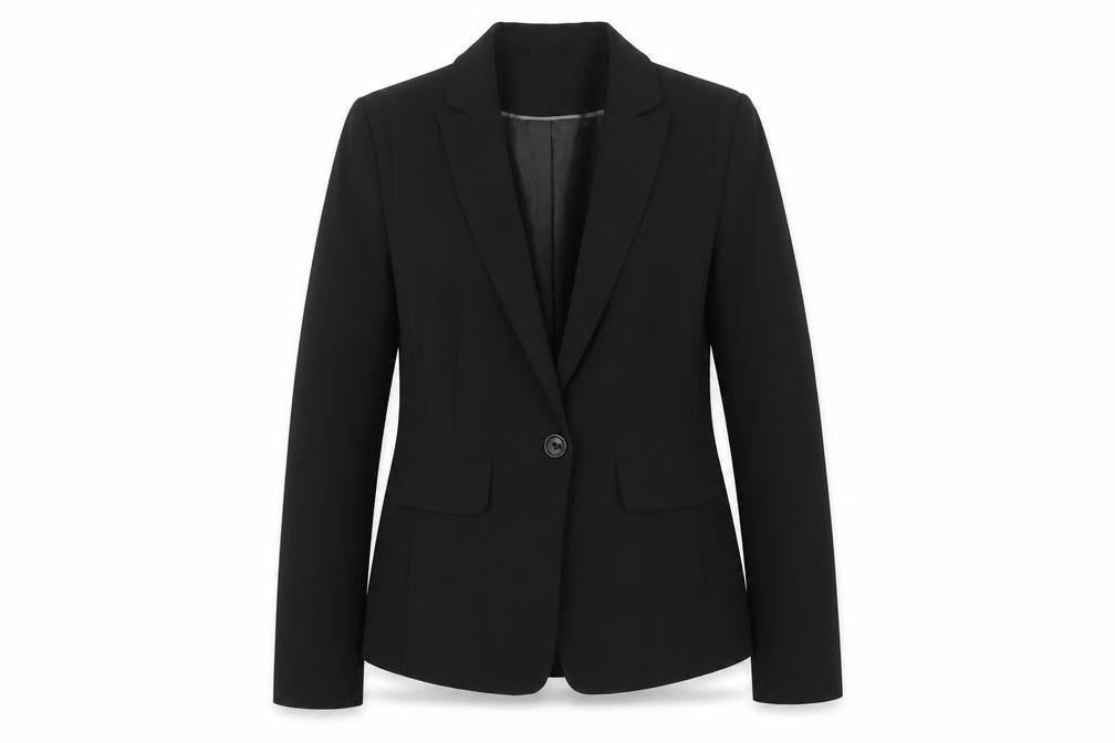 Dorothy Perkins Womens Black Jacket Blazer Size 10 Button