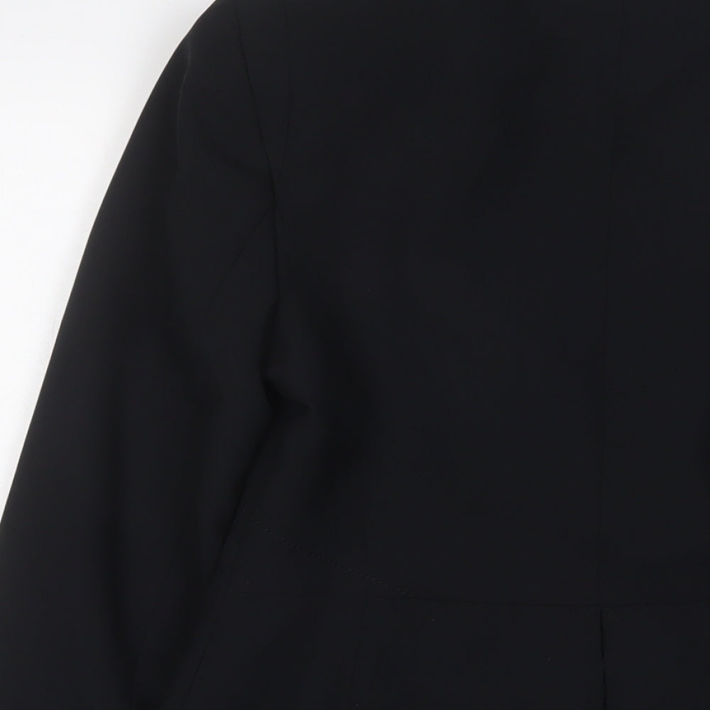 Dorothy Perkins Womens Black Jacket Blazer Size 10 Button