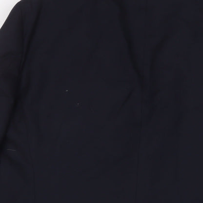 Next Mens Blue Wool Jacket Suit Jacket Size 44 Regular