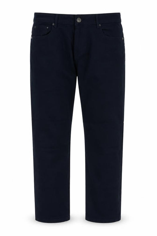 Denim & Co. Mens Blue Cotton Straight Jeans Size 38 in L30 in Regular Zip