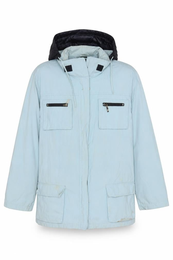 Nautica Mens Blue Jacket Coat Size XL Zip