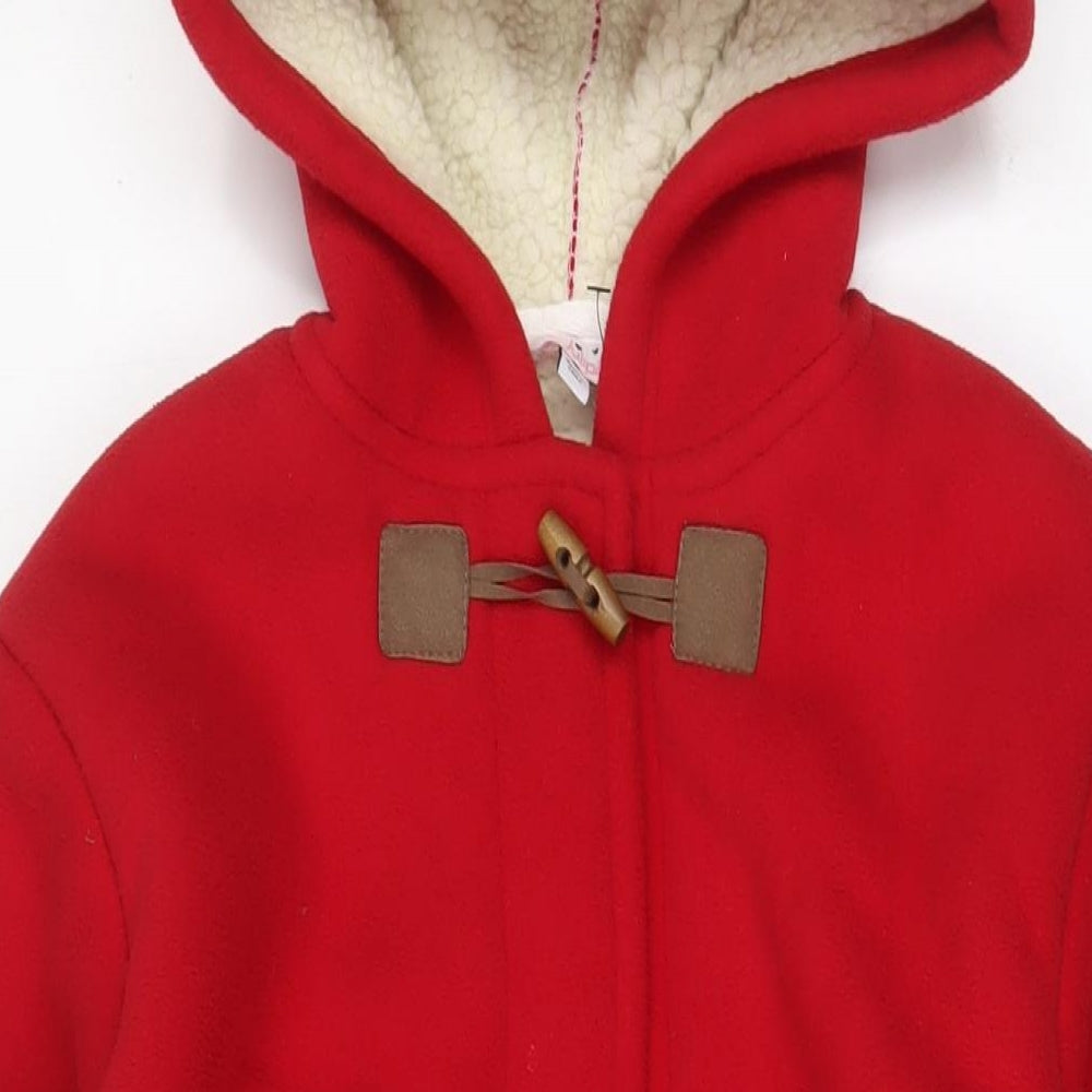 Julipa Womens Red Jacket Size 16 Button