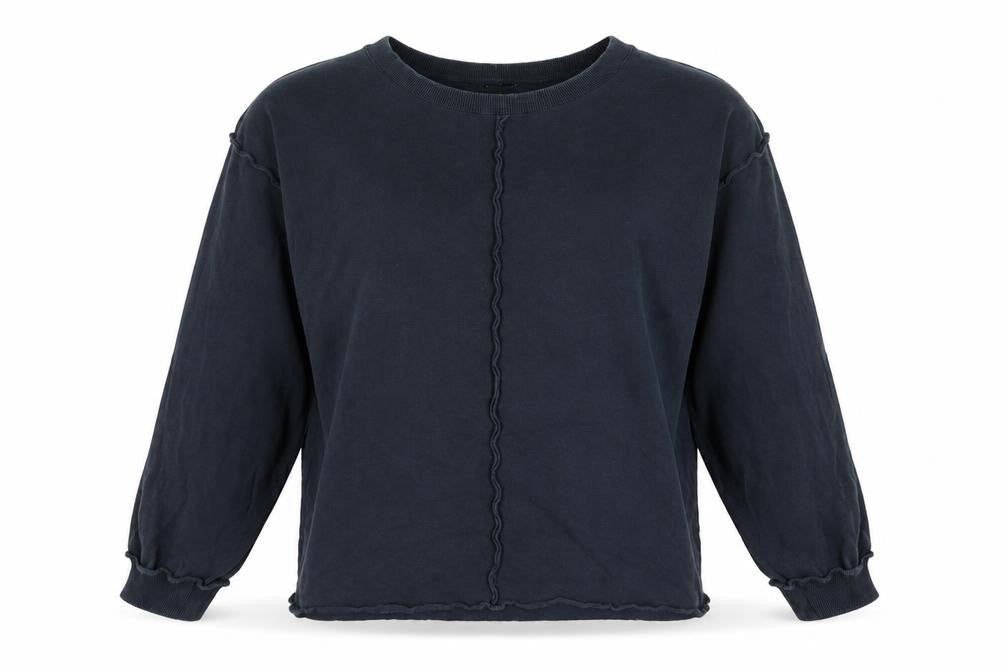 ASOS Womens Blue Cotton Basic T-Shirt Size 8 Crew Neck