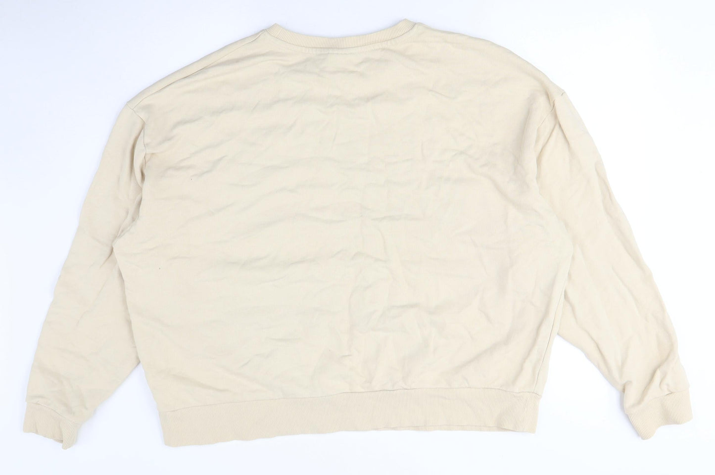 Weekend Collective Women's Beige Pullover Sweatshirt L