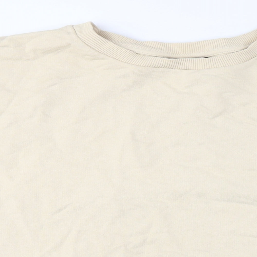 Weekend Collective Women's Beige Pullover Sweatshirt L