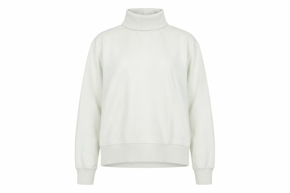 Zara Womens Beige Polyester Pullover Sweatshirt Size S
