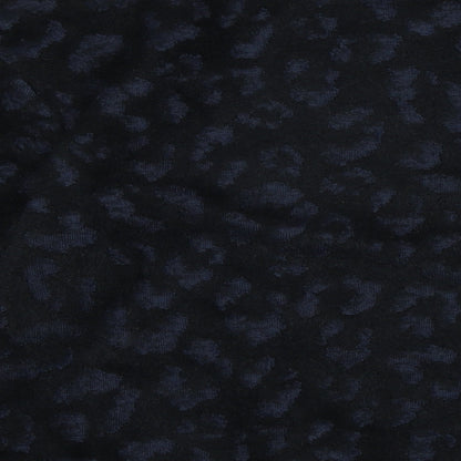 Marks & Spencer Womens Black Crew Neck Polyester Pullover Jumper Size XS
