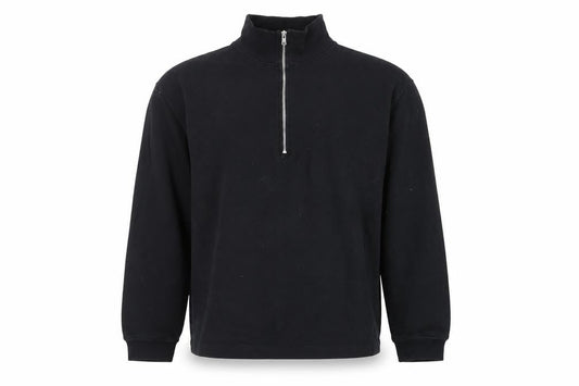Topman Mens Black Cotton Pullover Sweatshirt Size M