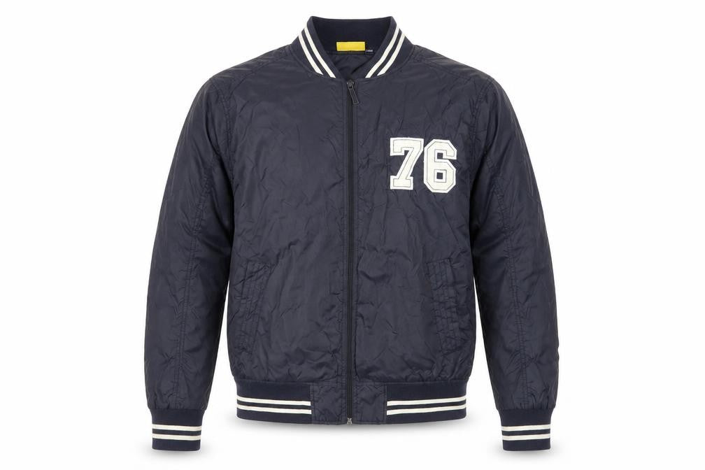 Slam Dunk Mens Blue Varsity Jacket Jacket Size M Zip