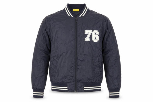 Slam Dunk Mens Blue Varsity Jacket Jacket Size M Zip