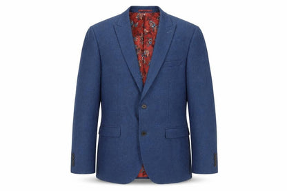 Next Mens Blue Wool Jacket Suit Jacket Size 42 Regular