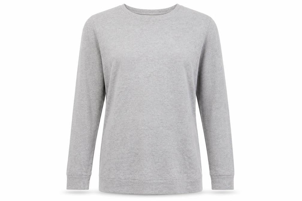 ASOS Womens Grey Cotton Pullover Sweatshirt Size L Pullover