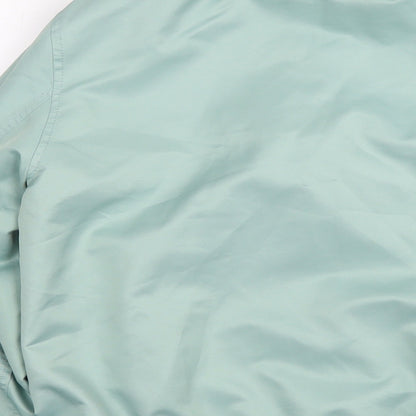 Noisy May Womens Blue Jacket Size L Zip
