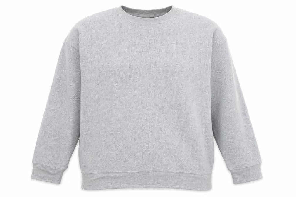 Topshop Womens Grey Polyester Pullover Sweatshirt Size 12 Pullover
