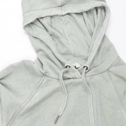 Next Womens Grey Cotton Pullover Hoodie Size S Pullover - Tunic