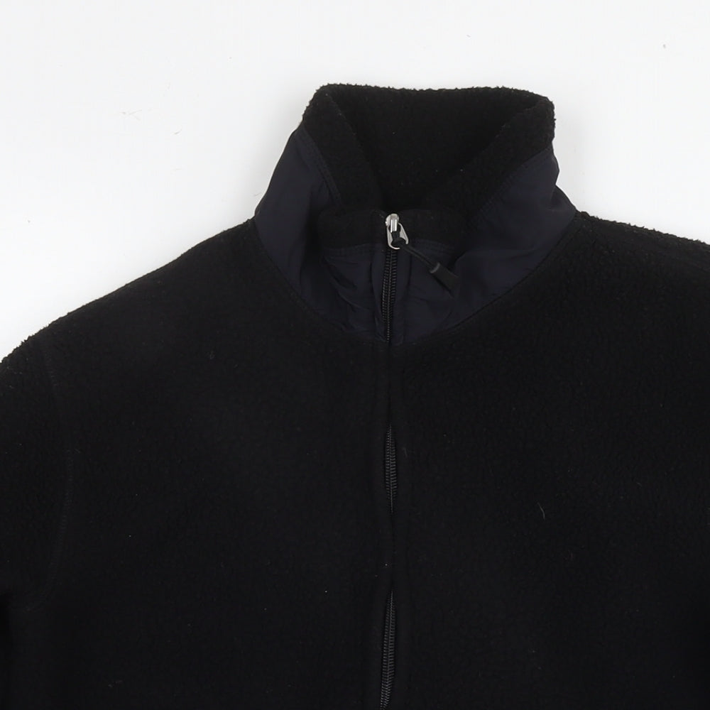 H&M Womens Black Jacket Size XS Zip