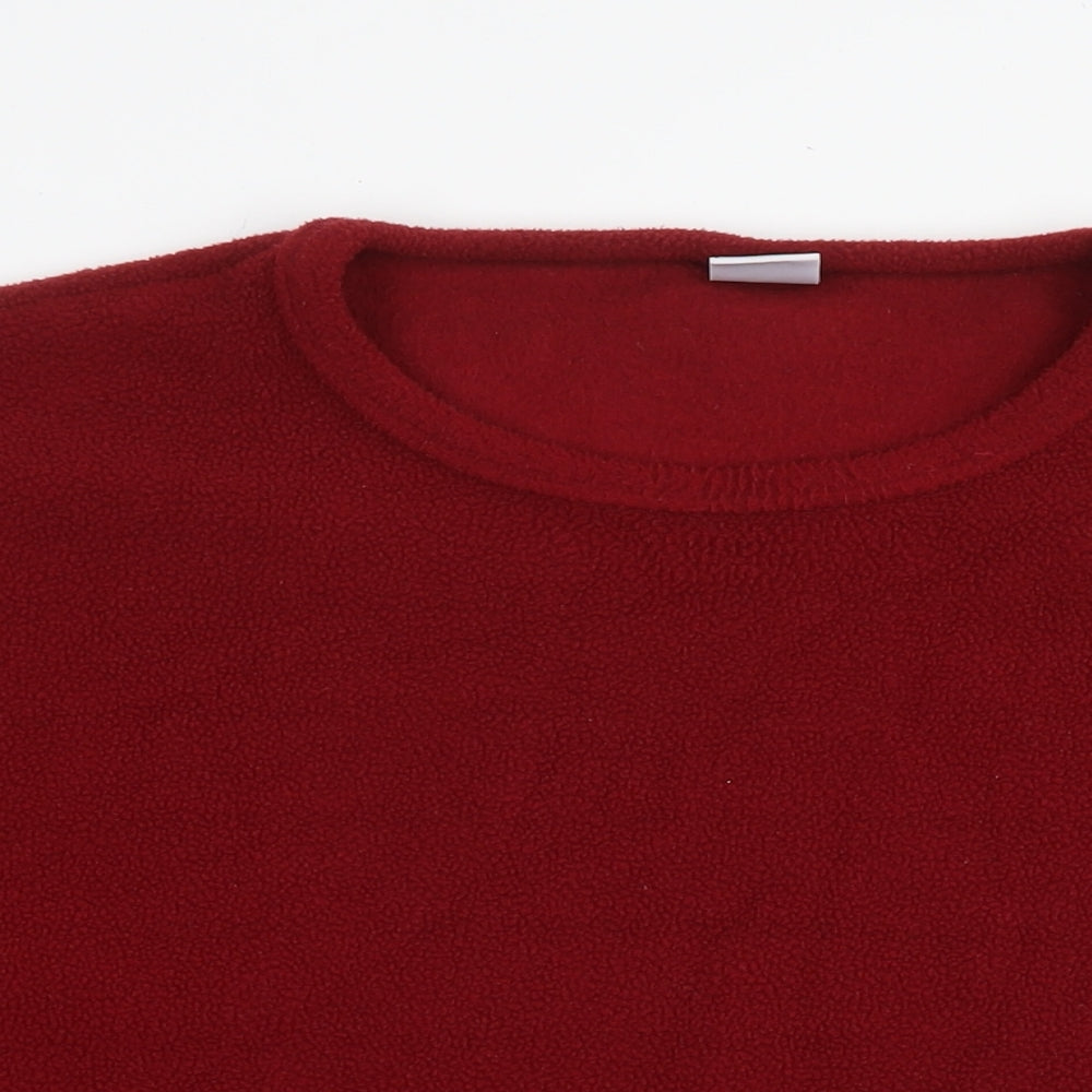 Kruxader Mens Red Polyester Pullover Sweatshirt Size 3XL