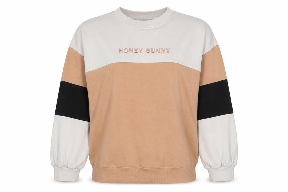 Missguided Womens Multicoloured Polyester Pullover Sweatshirt Size 8 Pullover - Honey Bunny
