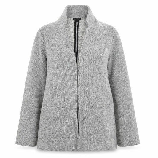 Topshop Womens Grey Kimono Jacket Size 8 Zip