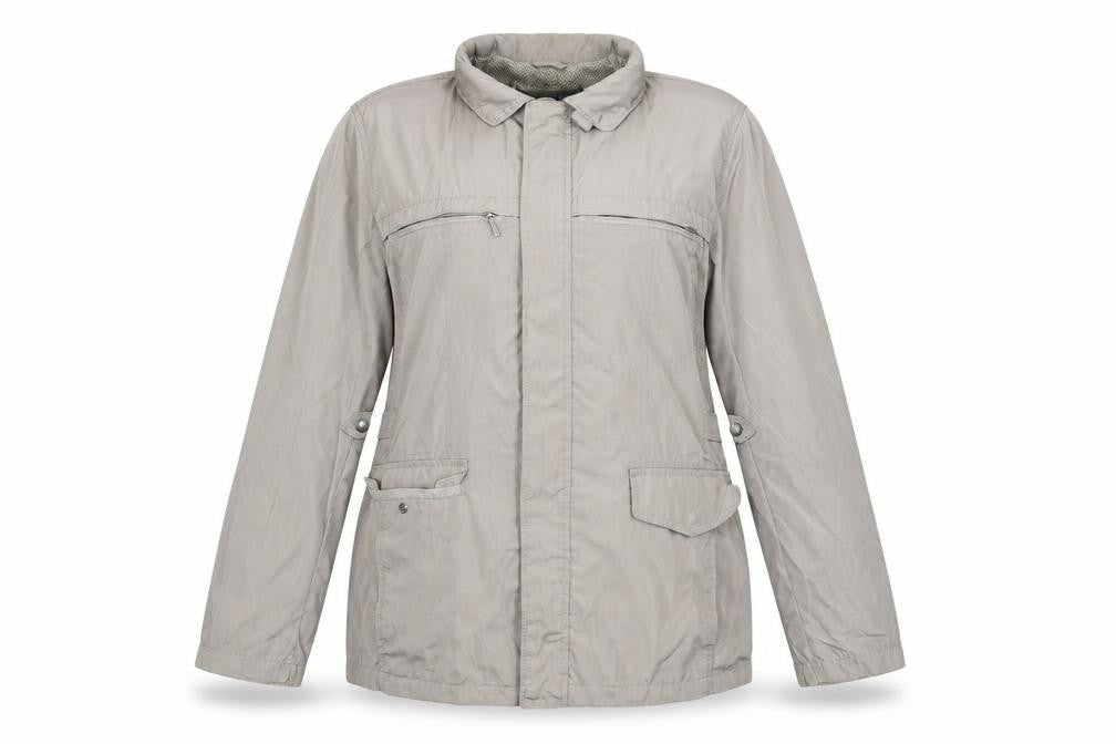Danteitaliana Womens Beige Jacket Coat Size L Zip