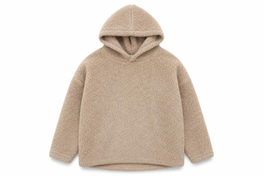 New Look Womens Beige Polyester Pullover Hoodie Size 14 Pullover