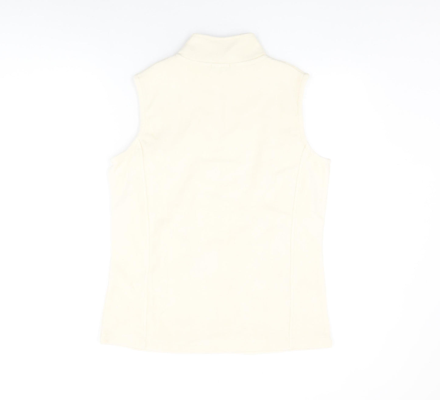 Damart Womens Ivory Gilet Jacket Size 14 Zip
