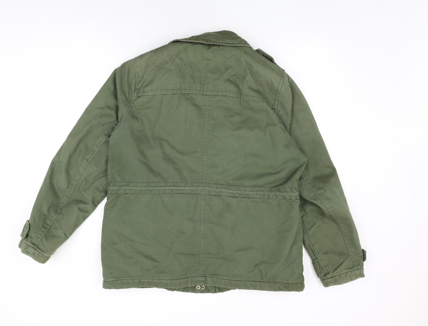 So Fabulous Womens Green Jacket Coat Size 16 Zip