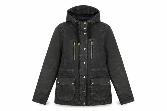 Topshop Womens Black Jacket Coat Size 8 Zip