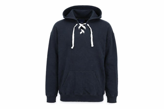J. America Mens Black Cotton Pullover Hoodie Size M - JTR