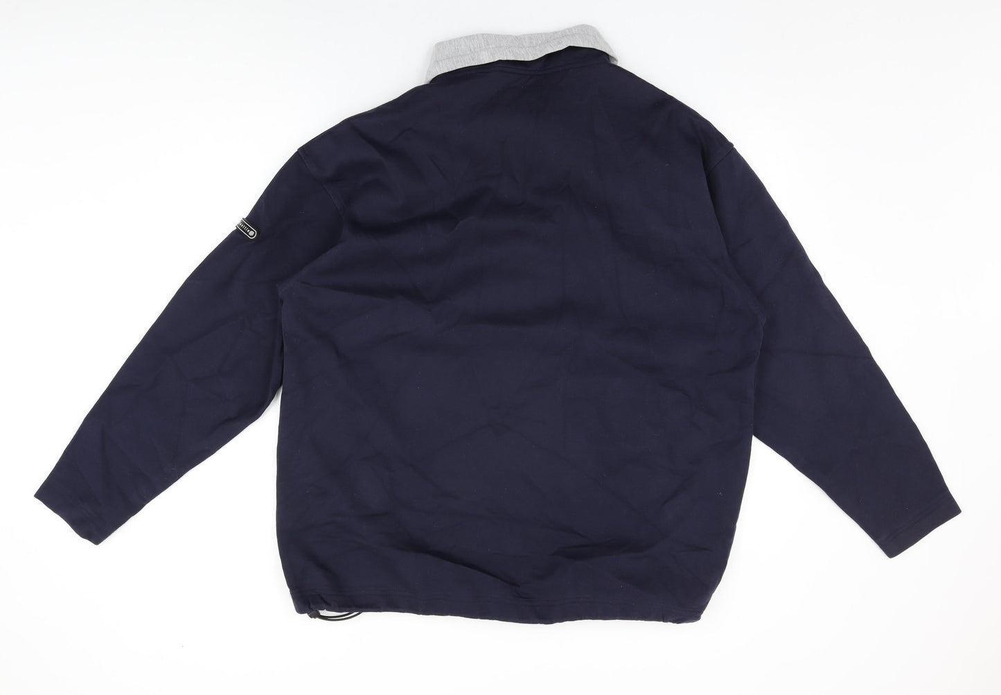 Mettle Mens Blue Cotton Pullover Sweatshirt Size XL