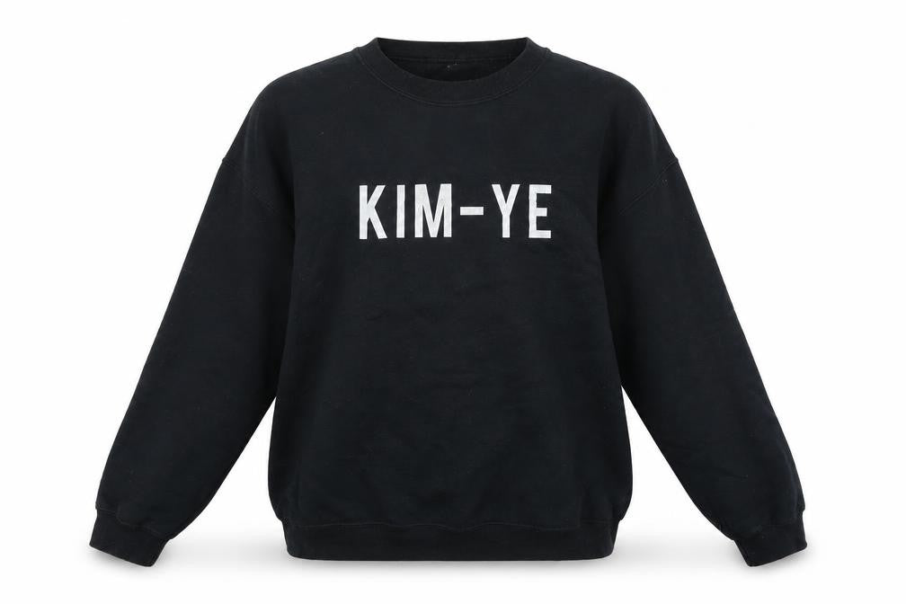 River Island Womens Black Cotton Pullover Sweatshirt Size L Pullover - Kim-Ye