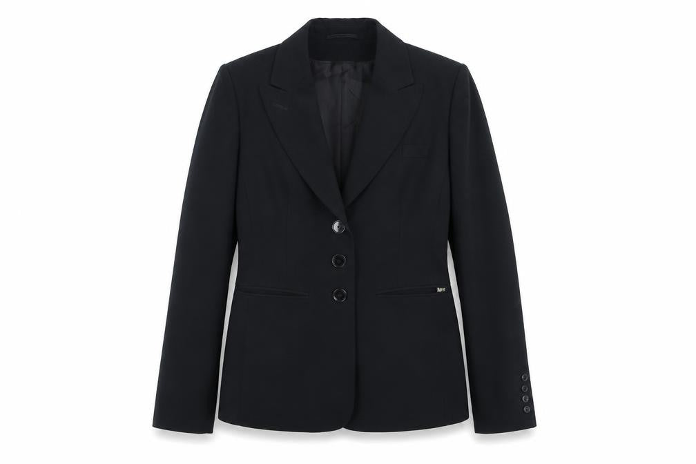 Marks & Spencer Womens Black Jacket Blazer Size 12 Button