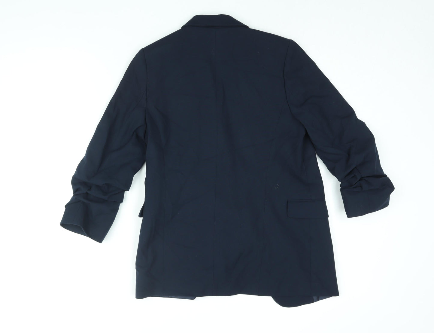 Marks and Spencer Womens Blue Jacket Blazer Size 4