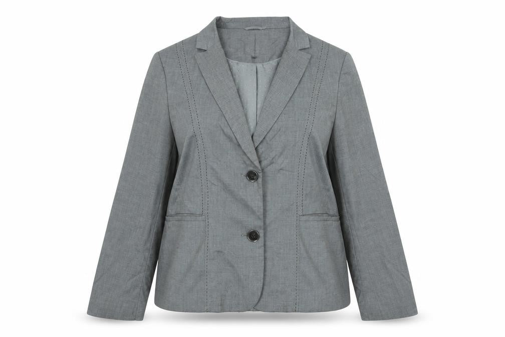Debenhams Womens Grey Jacket Blazer Size 18 Button