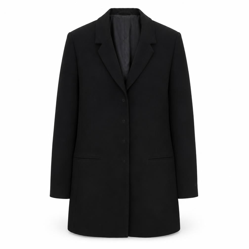 Ana Sousa Womens Black Jacket Blazer Size 10 Snap
