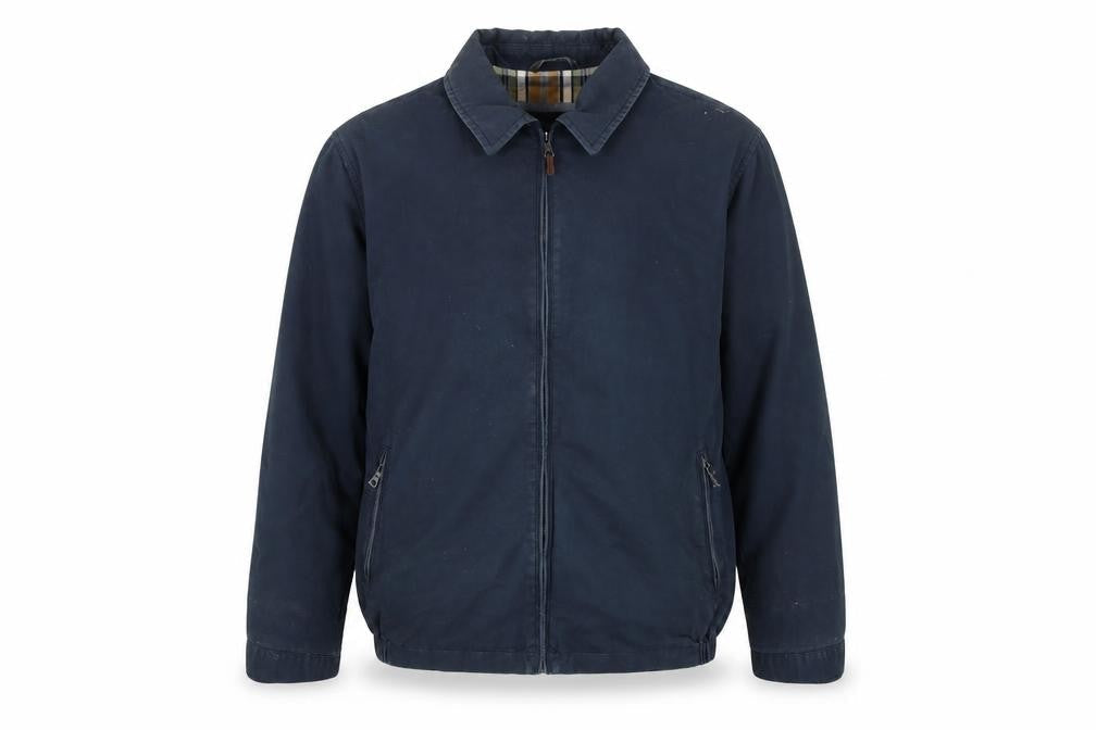 Marks & Spencer Mens Blue Jacket Size L Zip
