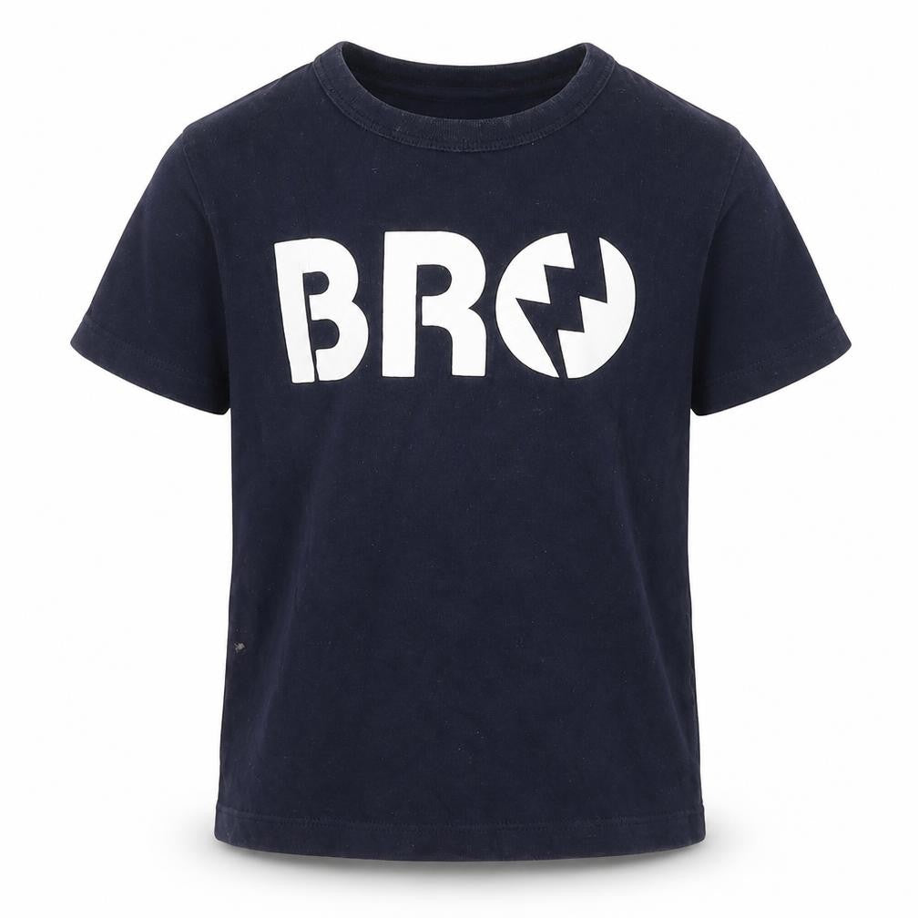 Gap Boys Blue Cotton Basic T-Shirt Size 4 Years Round Neck Pullover