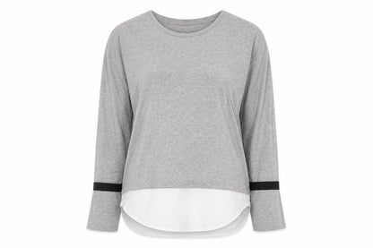 Bershka Womens Grey Polyester Pullover Sweatshirt Size S Pullover