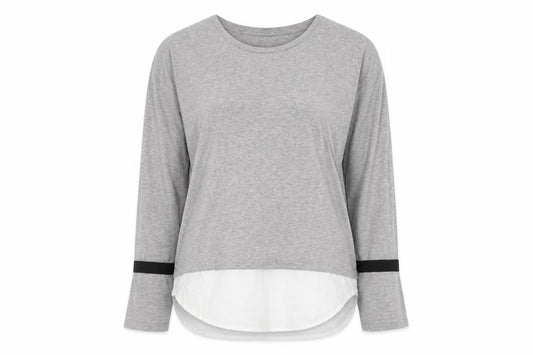 Bershka Womens Grey Polyester Pullover Sweatshirt Size S Pullover