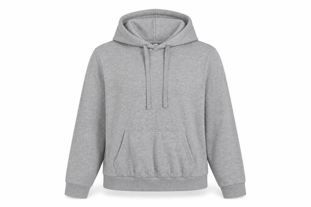 H&M Womens Grey Cotton Pullover Hoodie Size M Pullover