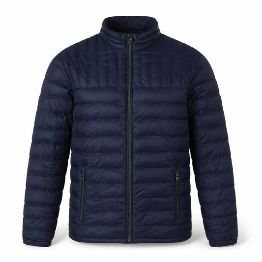 Marks & Spencer Mens Blue Puffer Jacket Jacket Size S Zip