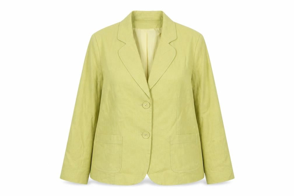 Classics Womens Green Jacket Blazer Size 18 Button