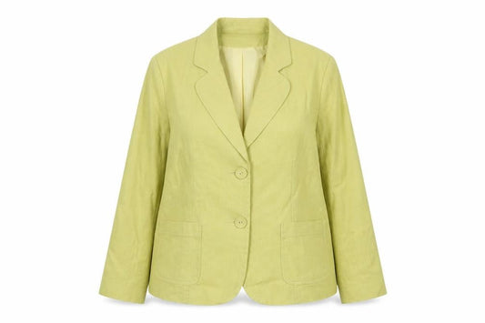 Classics Womens Green Jacket Blazer Size 18 Button